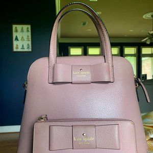 Kate Spade Blush Handbag and Wallet Combo